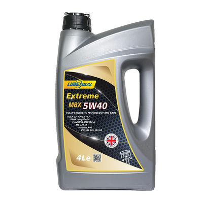 Mid SAPS MBX 5W-40 Passenger Car Engine Oils Wear Resistant For DPF
