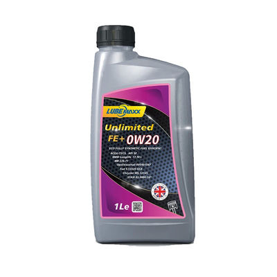 EC0 FE 0W-20 Fully Synthetic Engine Oil Wear Resistant For Passenger Car