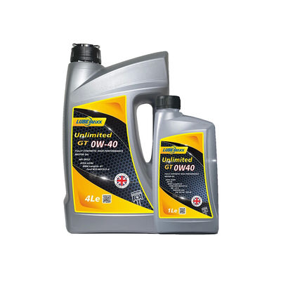 Lubemaxx Unlimited GT SAE 0W-40 Passenger Car Oils ACEA A3/B4 standard