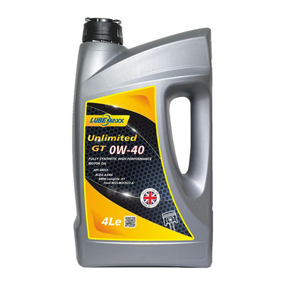 Lubemaxx Unlimited GT SAE 0W-40 Passenger Car Oils ACEA A3/B4 standard