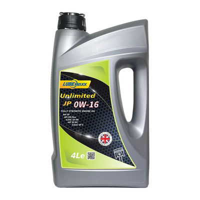 Passenger Car ECO JP SAE 0W-16 Engine Oil For Turbocharger Protection