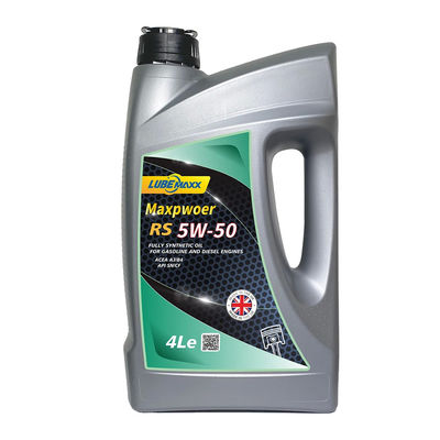 Lubemaxx Maxpower RS SAE 5W50 Engine Oil Dirt And Deposits Resistant For Passenger Car