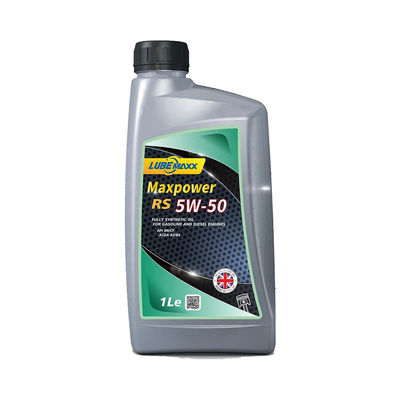 Lubemaxx Maxpower RS SAE 5W50 Engine Oil Dirt And Deposits Resistant For Passenger Car