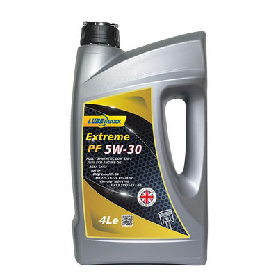 PF 5W-30 Low SAPS Synthetic Passenger Car Engine Oils For Modern Vehicles