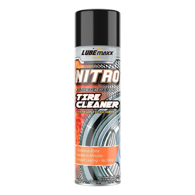 UV Protection Tire Cleaner Car Aerosol Solvent Based Remove Tire Dirt