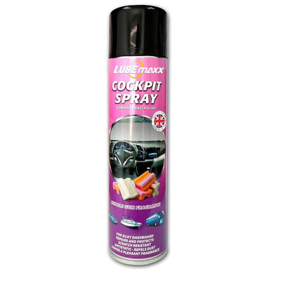 Silicone Free Car Cockpit Spray For Dashboard And Automotive Interior Plastics