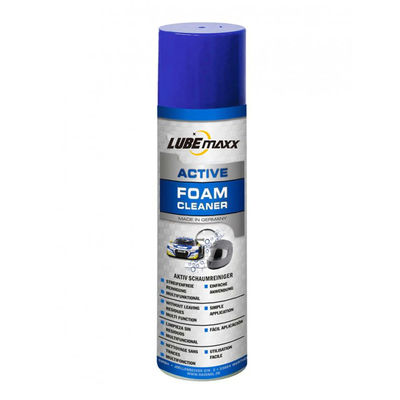 Active Foam Cleaner Car Aerosol With Moisturizing And Cleaning Properties