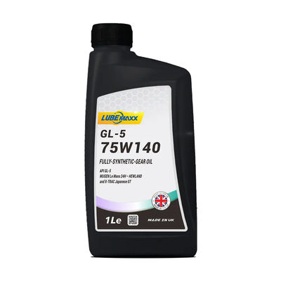 75W-140 Fully Synthetic Gear Oil For Heavy Duty Gearboxes API GL-5 GL-4