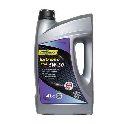 Lubemaxx Extreme Passenger Car Engine Oils FSK 5W-30 ACEA A3/B4 Levels