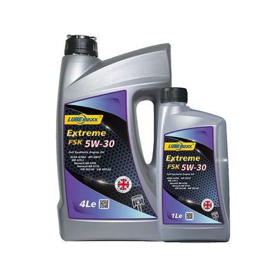 Passenger Car Engine Oil Fully Synthetic FSK 5W30 Fuel Saving High Thermal Stability Suitable For Gasoline And Diesel Engines