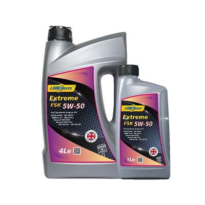 Lubemaxx Extreme FSK 5W-50 Fully Synthetic Engine Oils For Passenger Car