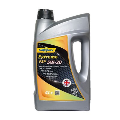 Lubemaxx Extreme FSP 5W-20 Passenger Car Engine Oils with API SP specification