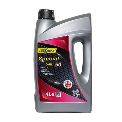 Special 50 API SF/CD Passenger Car Engine Oils Anti Wear for Old Cars and Running Engine