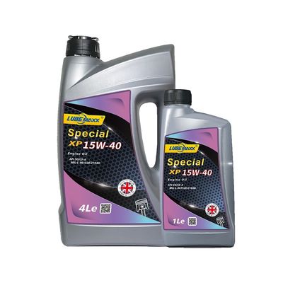 Passenger Car XR 15W-40 Engine Oil with API SG/CF-4 and MIL-L-46152E/2104D Levels