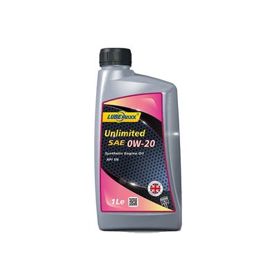 Unlimited 0W-20 Passenger Car Engine Oils API SN For Gas And LPG Vehicles