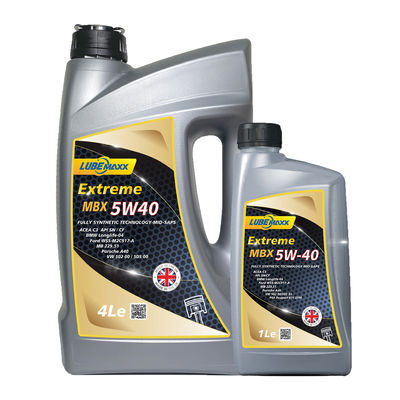 Mid SAPS MBX 5W-40 Passenger Car Engine Oils Wear Resistant For DPF