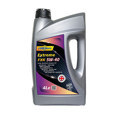FXK 5W-40 Fully Synthetic Passenger Car Engine Oils with High Thermal Stability