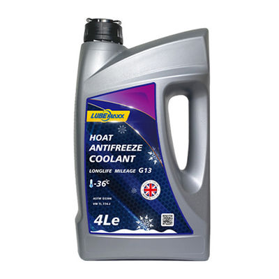 Anti Corrosion Hoat Antifreeze Coolant -36 °C ASTM D3306 For All Engines
