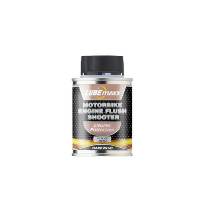 Lubemaxx Motorbike Engine Flush Shooter Liquid 80ML Removes Deposits
