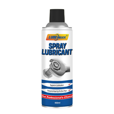 Non Corrosive Car Aerosol Spray Lubricant For Silencing And Eliminating Mouth Noise