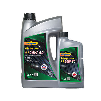 Maxpower RS SAE 20W-50 Fully Synthetic Engine Oils For Passenger Cars