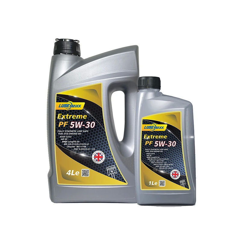 PF 5W-30 Low SAPS Synthetic Passenger Car Engine Oils For Modern Vehicles