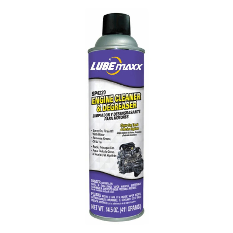 Lubemaxx Engine Degreaser Spray Car Aerosol Remove Engine Surface Oil
