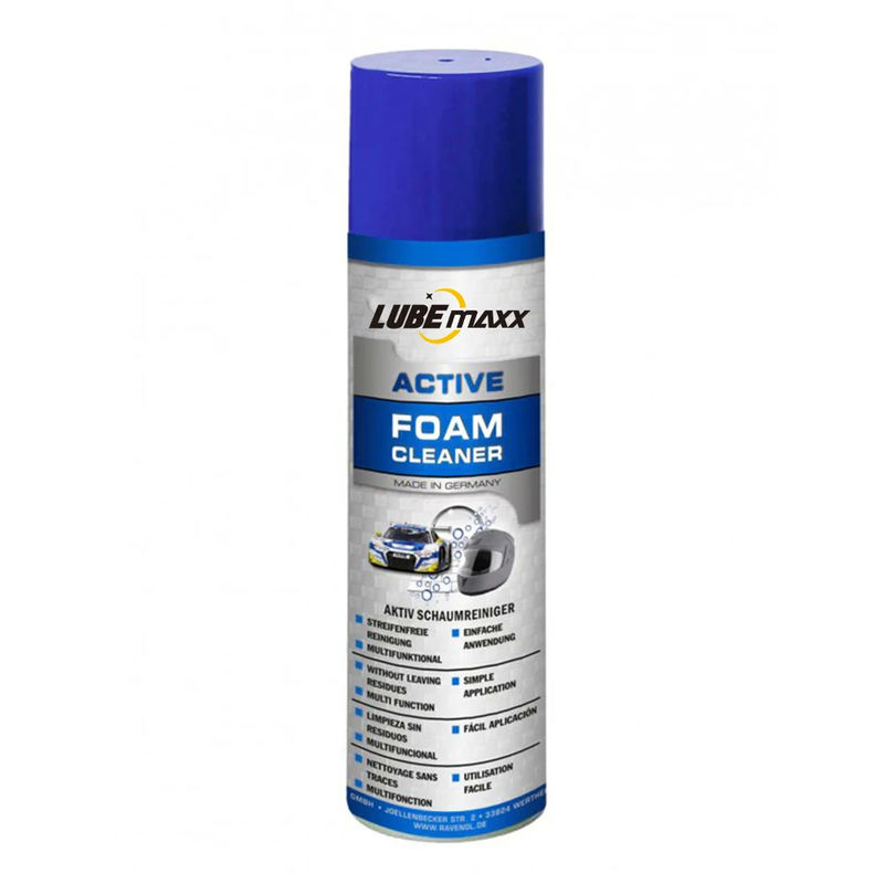 Active Foam Cleaner Car Aerosol With Moisturizing And Cleaning Properties