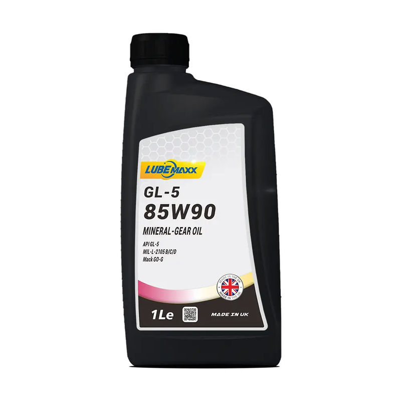 EP SAE 85W-90 GL5 Mineral Gear Oil For Hypoid Gears And Hub Reductions