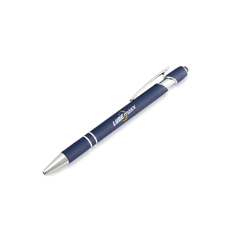 Blue Ballpoint Pen With A LUBEMAXX Logo