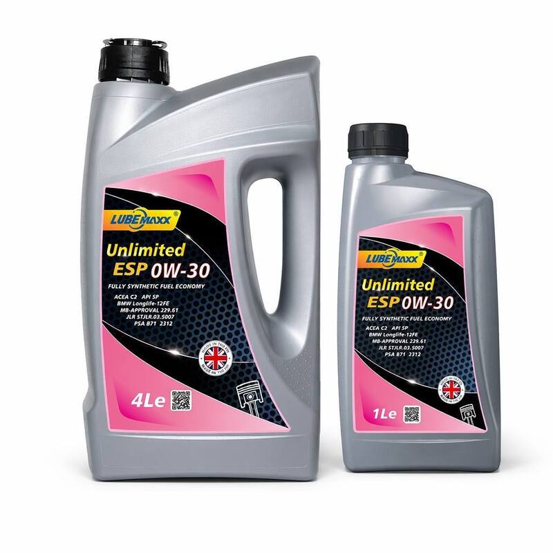 ESP SAE 0W-30 Passenger Car Engine Oils with ACEA C2 Performance Levels